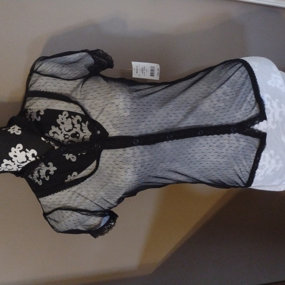 Cool wear Black Lace Blouse
